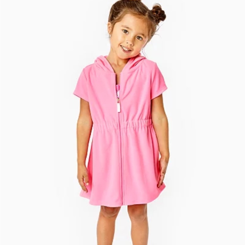 Lilly Pulitzer Pink Kids Swim Coverup
